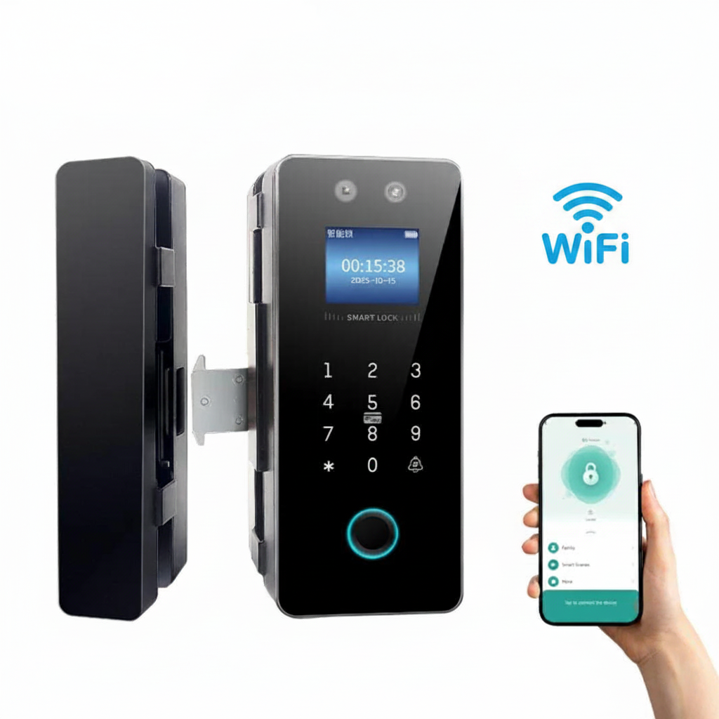 Smart Advanced 3D Face Recognition Door Lock Wi-Fi enabled