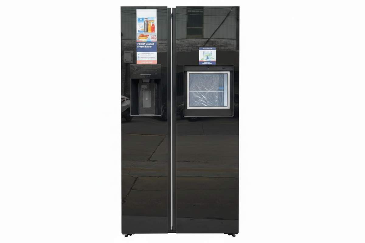619L Inverter Smart Side-By-Side Double-Door Refrigerator Portable