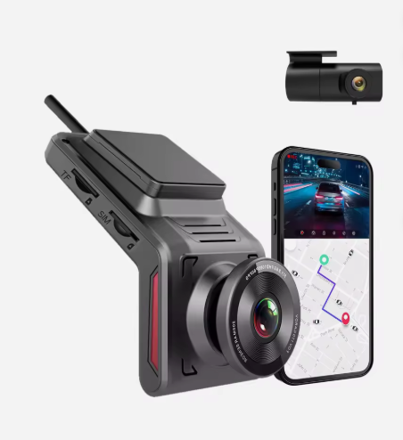 Smart 4G Cloud Dash Camera — Live Streaming, GPS Tracking & Dual Lens