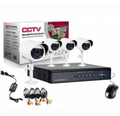 4-Channel HD CCTV Security System – IP66, Night Vision, Remote Viewing