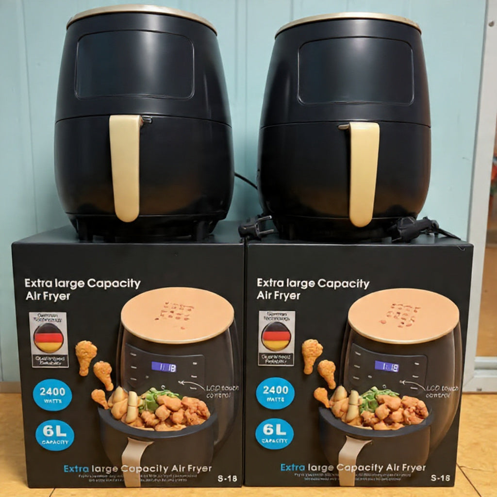 6L Digital Air Fryer – 2400W, Multi-Functional, High Capacity