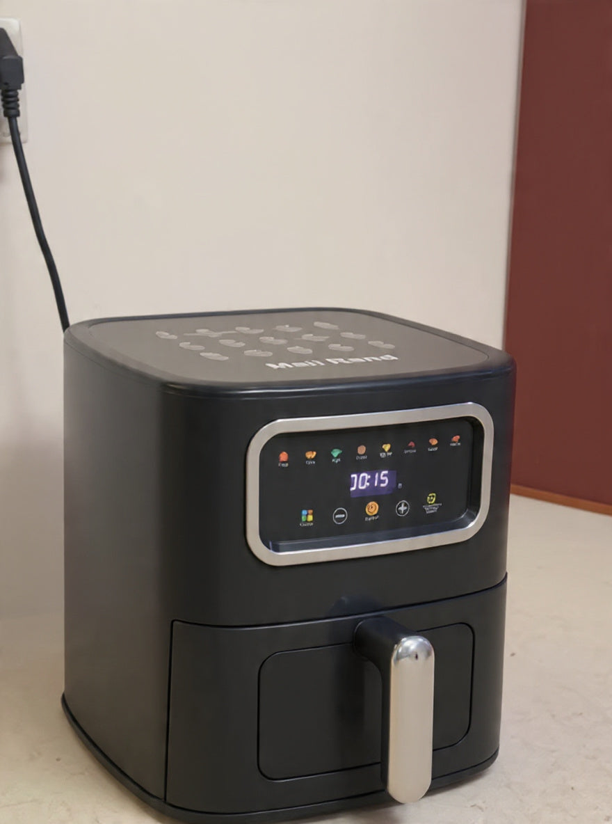 10L Visible Air Fryer – Modern Square Design