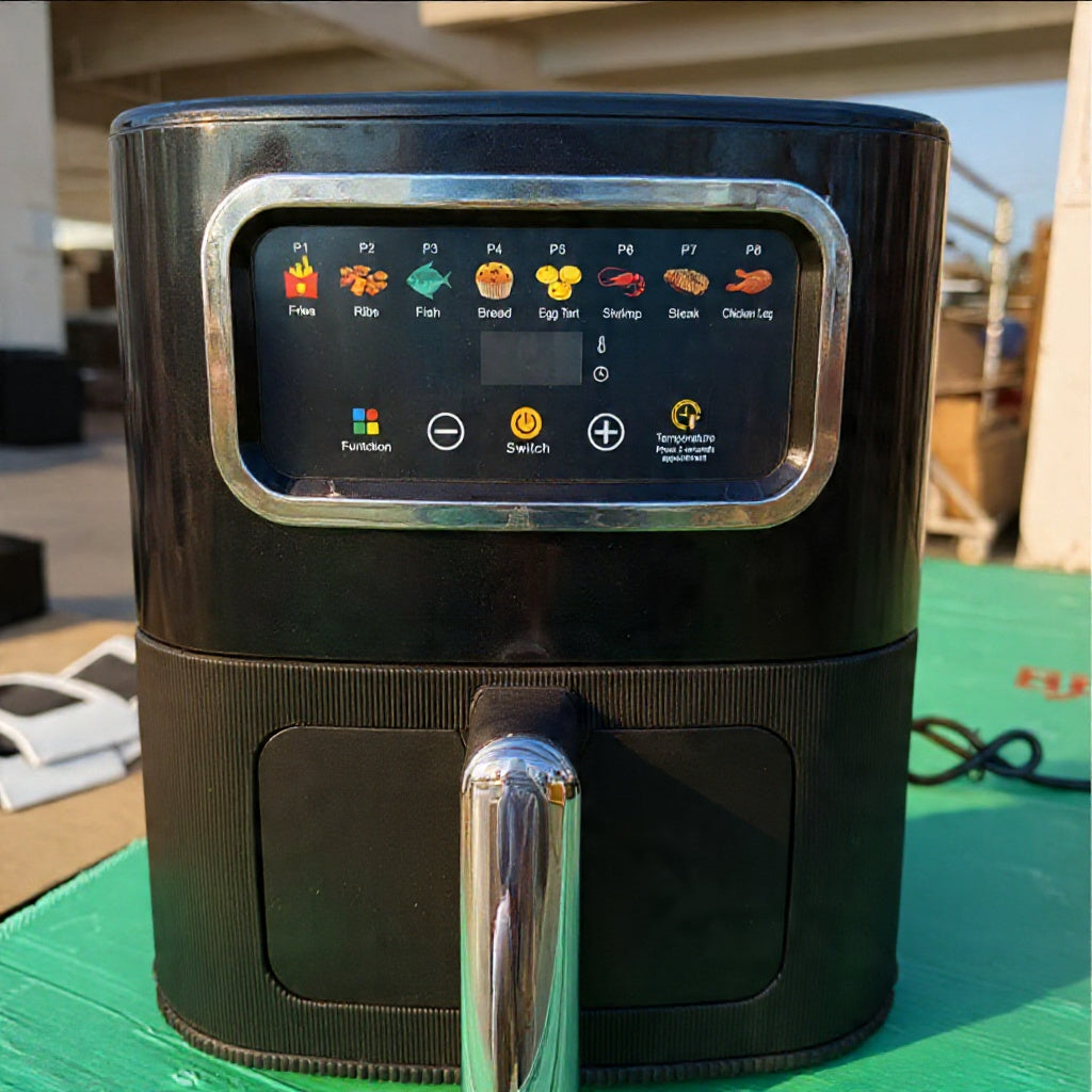 10L Visible Air Fryer – Modern Square Design