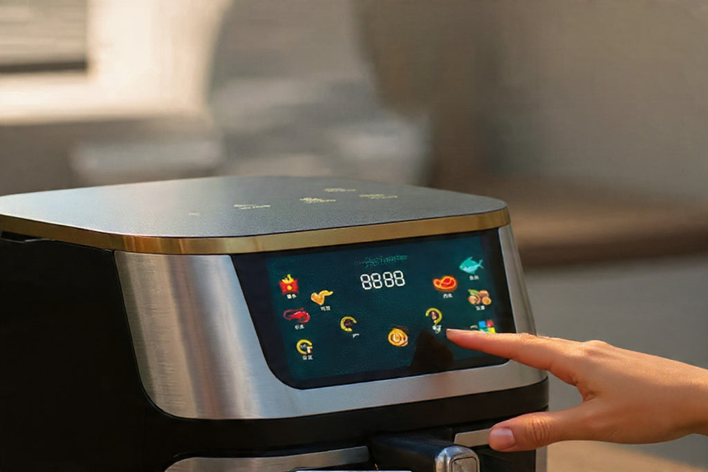 12L Digital Air Fryer – Stainless Steel, Transparent Window