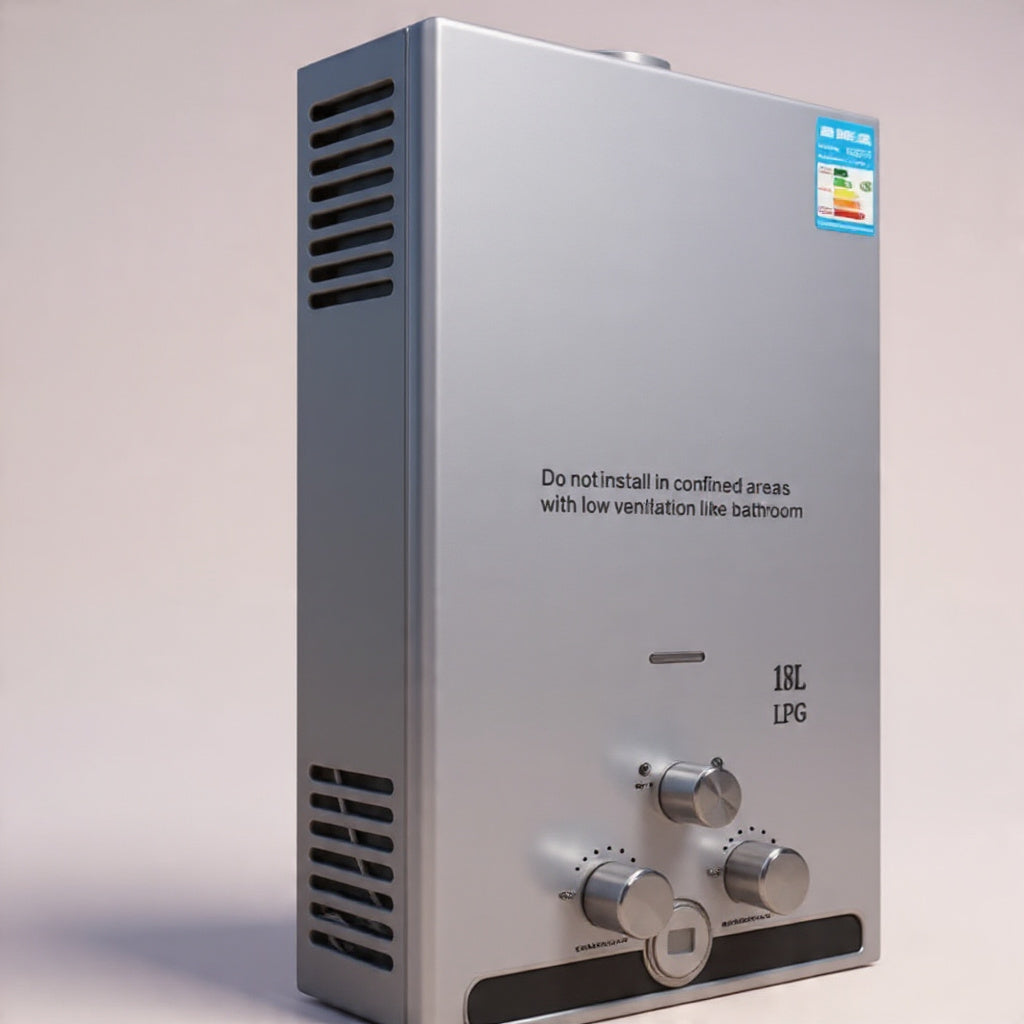 18L Smart Gas Geyser – Solar Compatible, Smart Controller