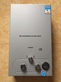 12L LPG/LNG Tankless Stainless Steel Gas Geyser