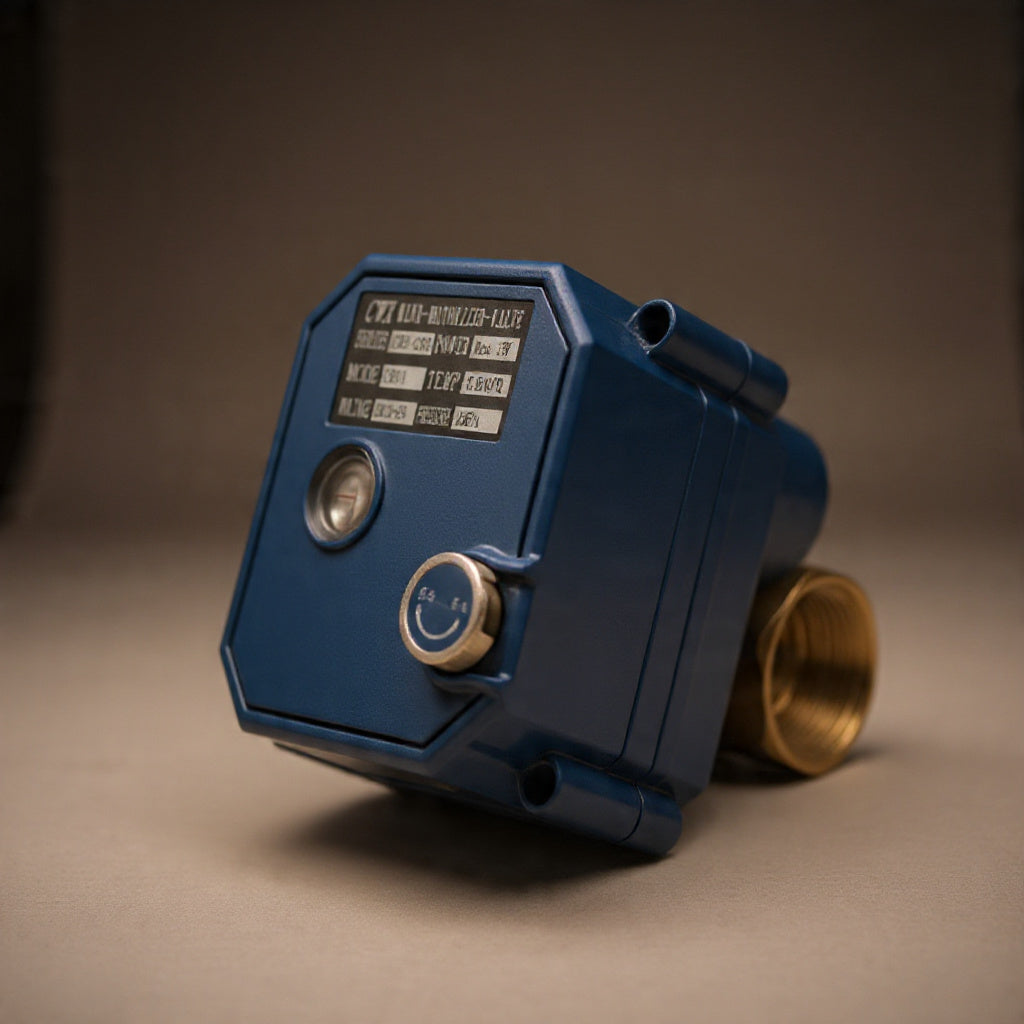 2-Way Motorized Brass Ball Valve – AC220V