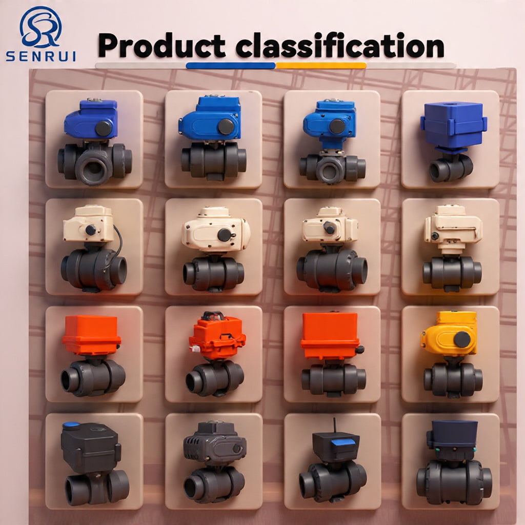 3-Way Motorized Ball Valve – DC12V / DC24V / AC220V
