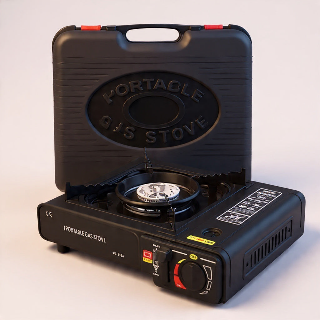 Portable Foldable Butane Camping Stove – BBQ & Outdoor Cooking