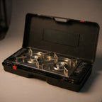 Portable Double Burner Camping Gas Stove – Outdoor & Picnic