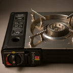 Portable Double Burner Camping Gas Stove – Outdoor & Picnic