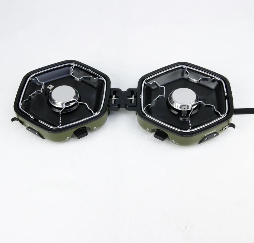 Foldable 20000W Propane Camping Burner – Cookware Set Included