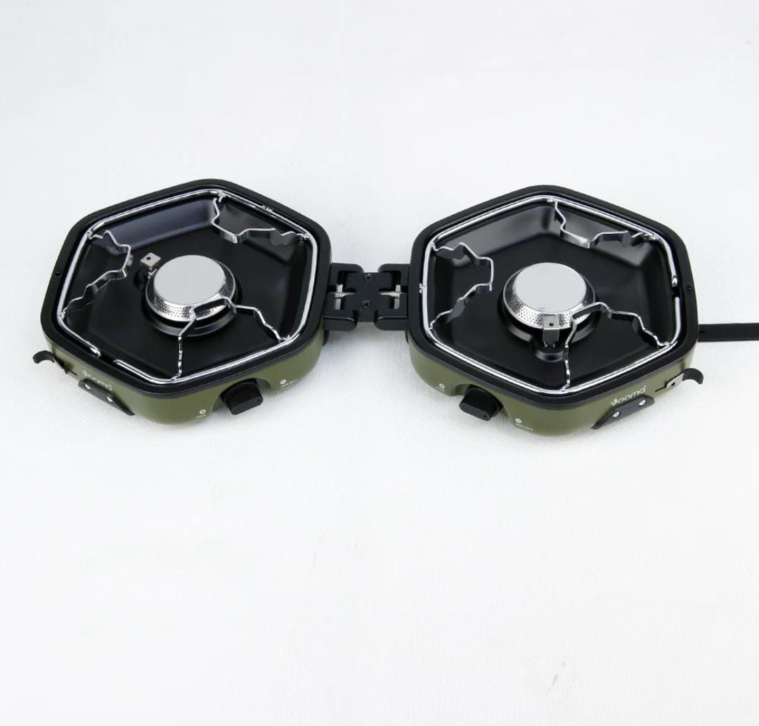 Foldable 20000W Propane Camping Burner – Cookware Set Included