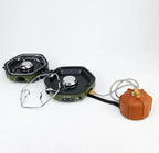Foldable 20000W Propane Camping Burner – Cookware Set Included