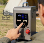 JP Portable Propane Tankless Gas Water Heater – RV & Camping