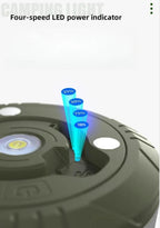 Waterproof LED Camping String Lights – Battery Powered, High Brightness