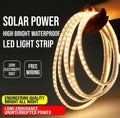LED Solar Light Strip – Dual Colour Temp, Waterproof, Smart Control