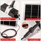 LED Solar Light Strip – Dual Colour Temp, Waterproof, Smart Control