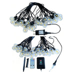 LED Solar G40 String Lights – Retro Filament, IP44, USB Rechargeable