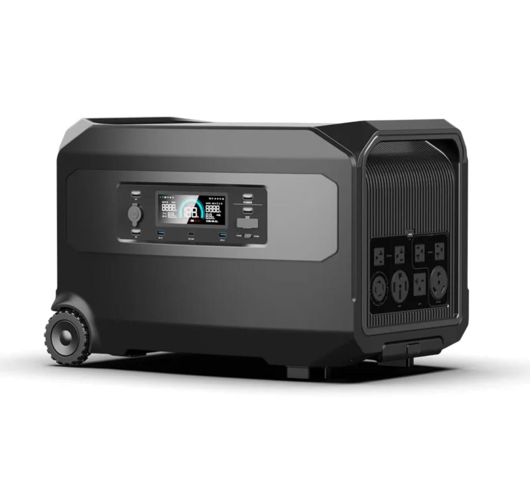 SOUOP 6000W Portable Power Station – LiFePO4, 4608Wh, Solar Generator