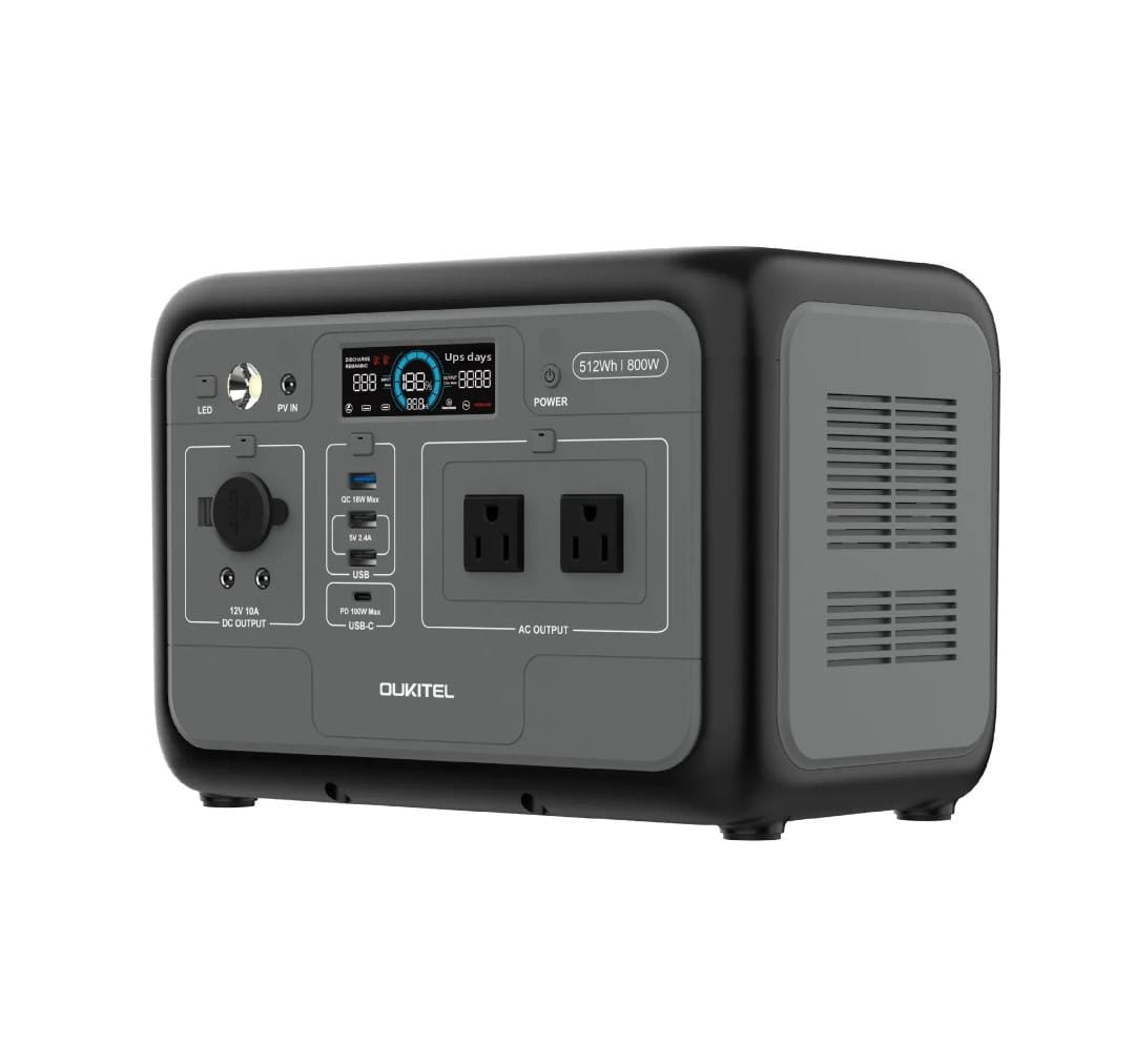 P800 Portable Power Station 800W – LiFePO4, High-Power Output