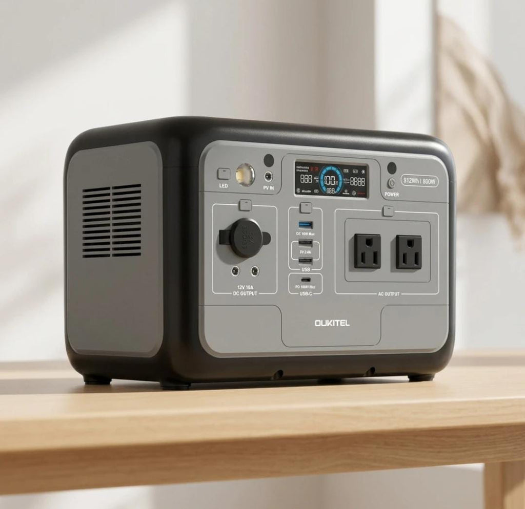 P800 Portable Power Station 800W – LiFePO4, High-Power Output