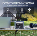 Portable Power Station 300W – LiFePO4, 288Wh, Fast Charging