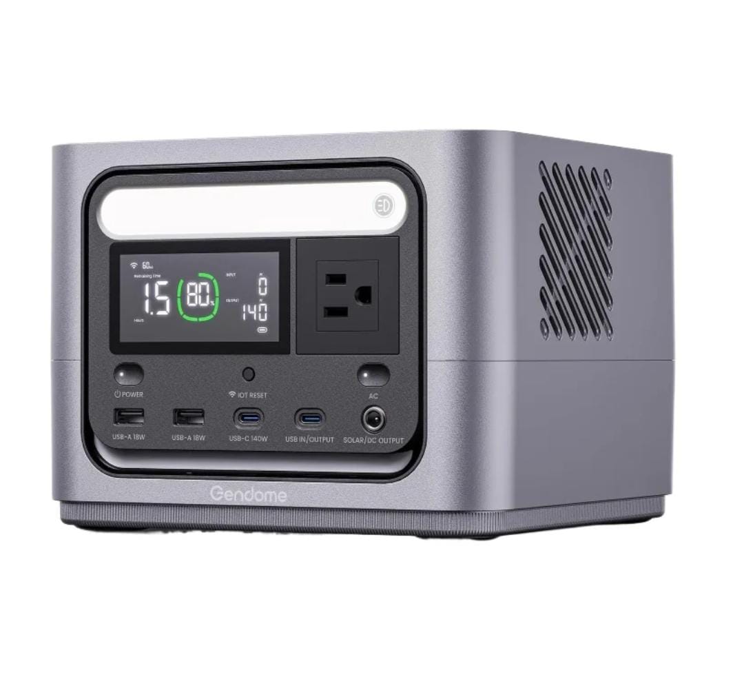 Portable Power Station 300W – LiFePO4, 288Wh, Fast Charging