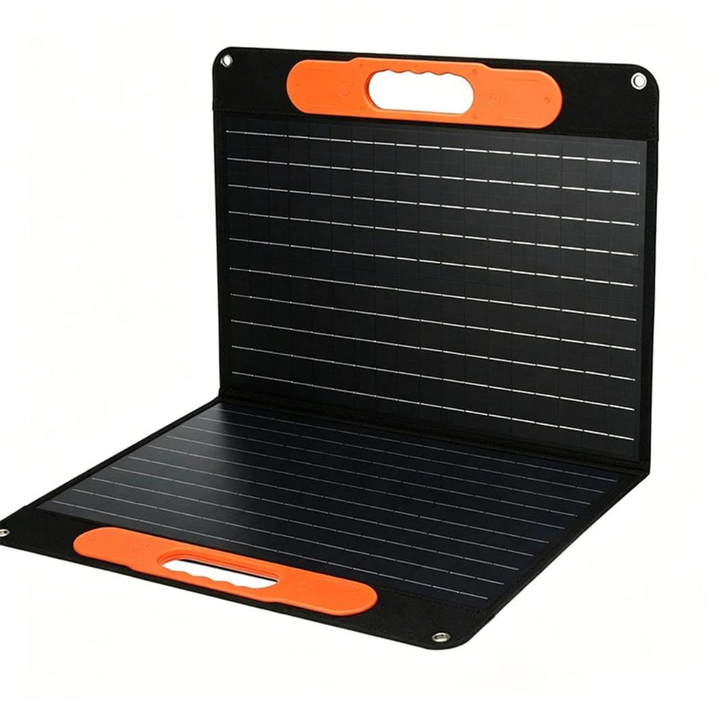 100W Foldable Solar Panel Bag – Portable, Camping & Power Station Compatible