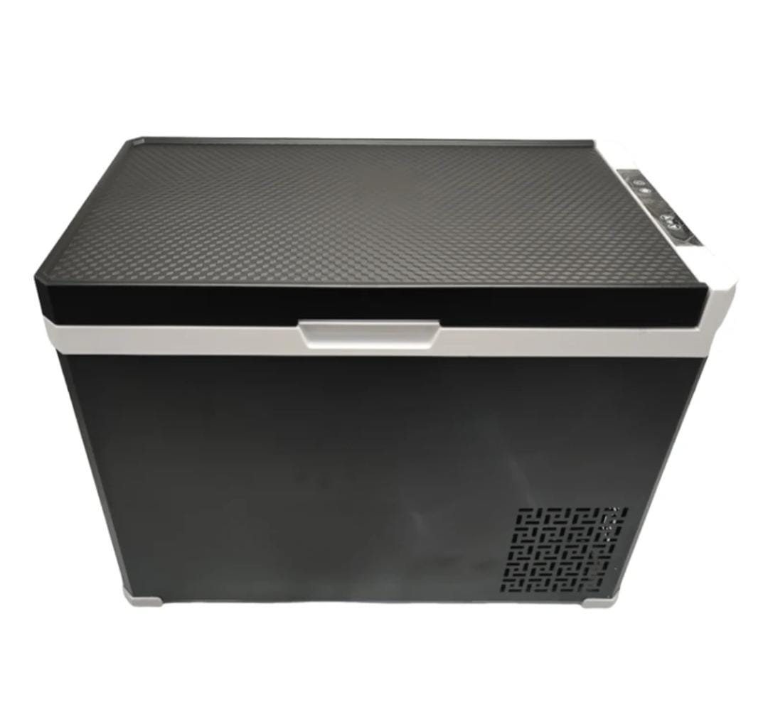 40L Portable Car Fridge – 12V/24V/220V, Cooler Box & Freezer