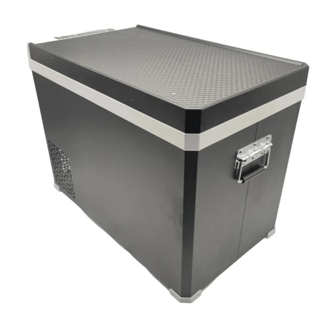 40L Portable Car Fridge – 12V/24V/220V, Cooler Box & Freezer
