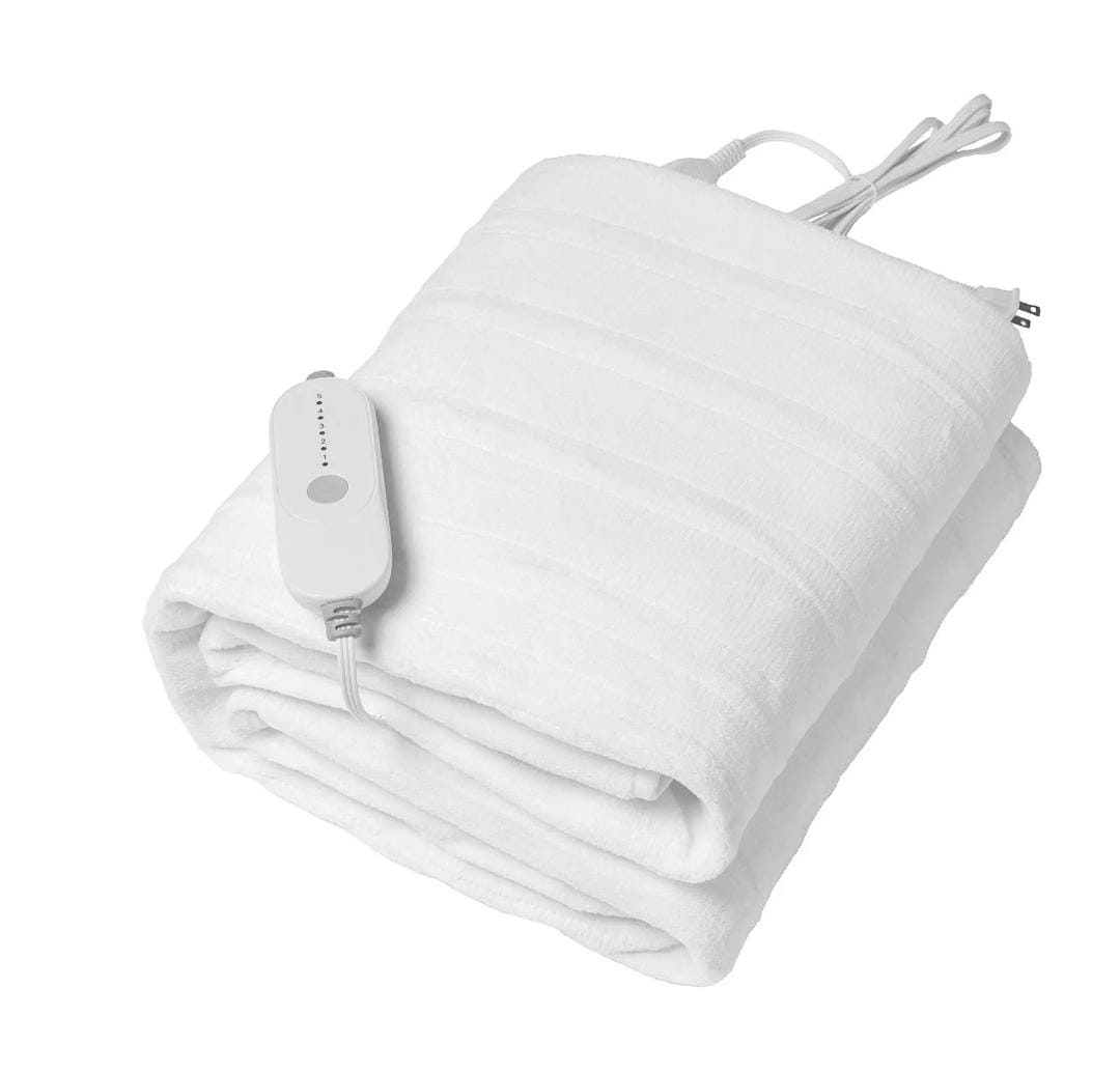Queen Electric Heated Blanket – 5 Heat Settings, 10hr Auto Shut-Off