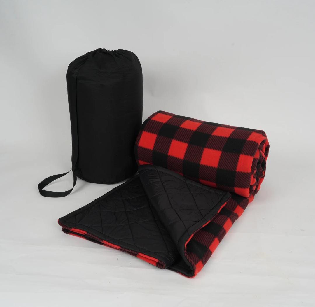 Infrared Electric Camping Blanket – Wearable, Washable, Temperature Control