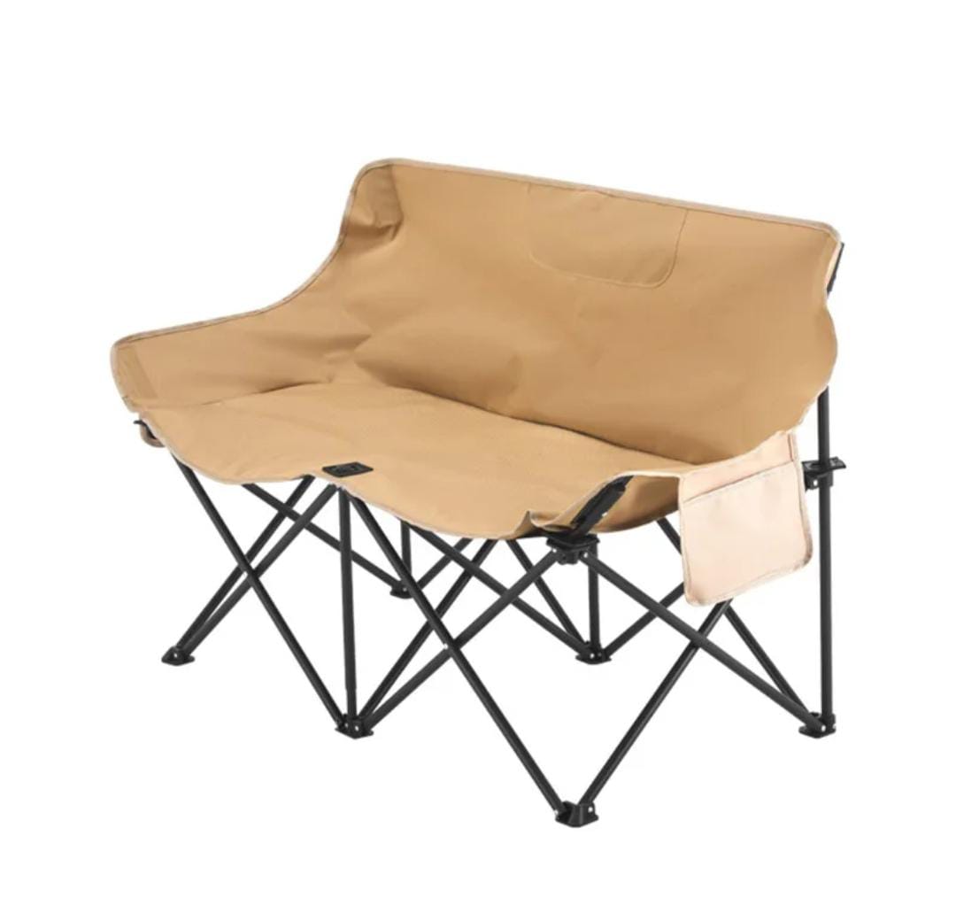 Camp chair double moon foldable 600D Oxford