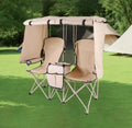 Folding Double Canopy Camp Chair