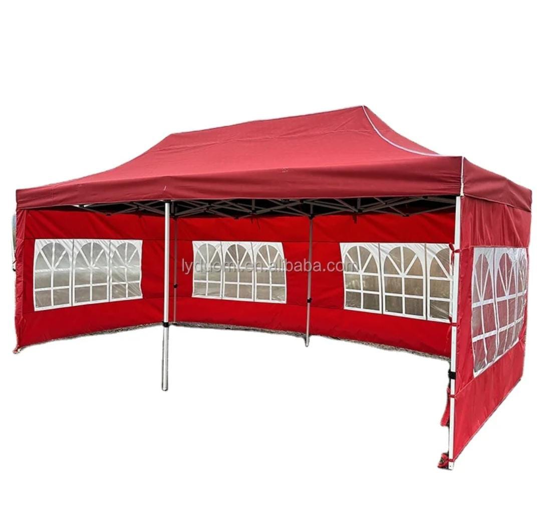 New style 10x20 folding car cover tent 3x3 folding iron frame beach tent for outdoor use and suitable for camping
