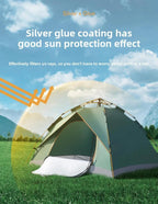 Quick-Setup Waterproof Beach & Automatic Camping Tent