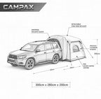 CAMPAX SUV Tailgate Tent – 4-6 Person, Waterproof