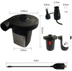 USB rechargeable electric air pump