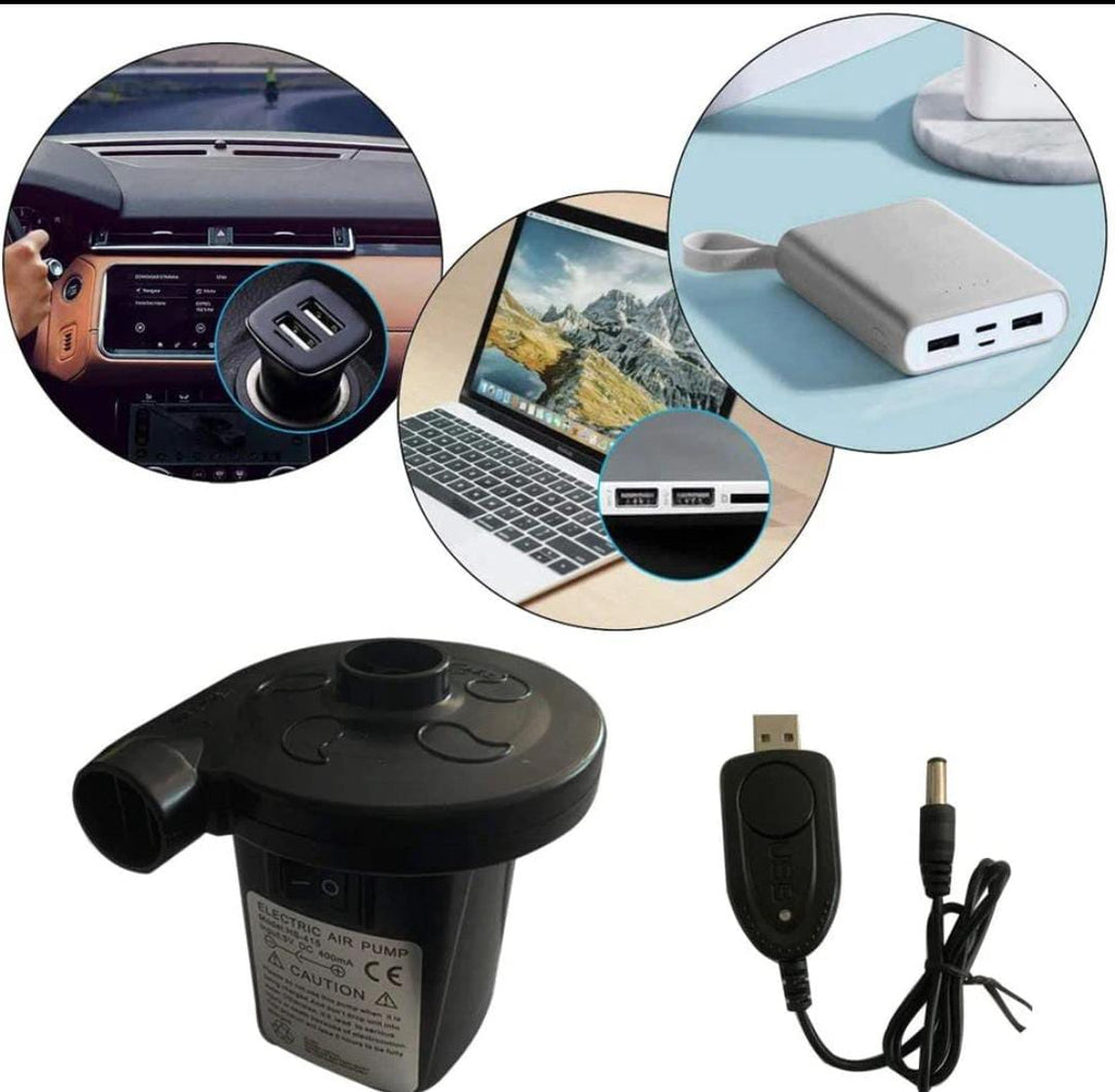 USB rechargeable electric air pump