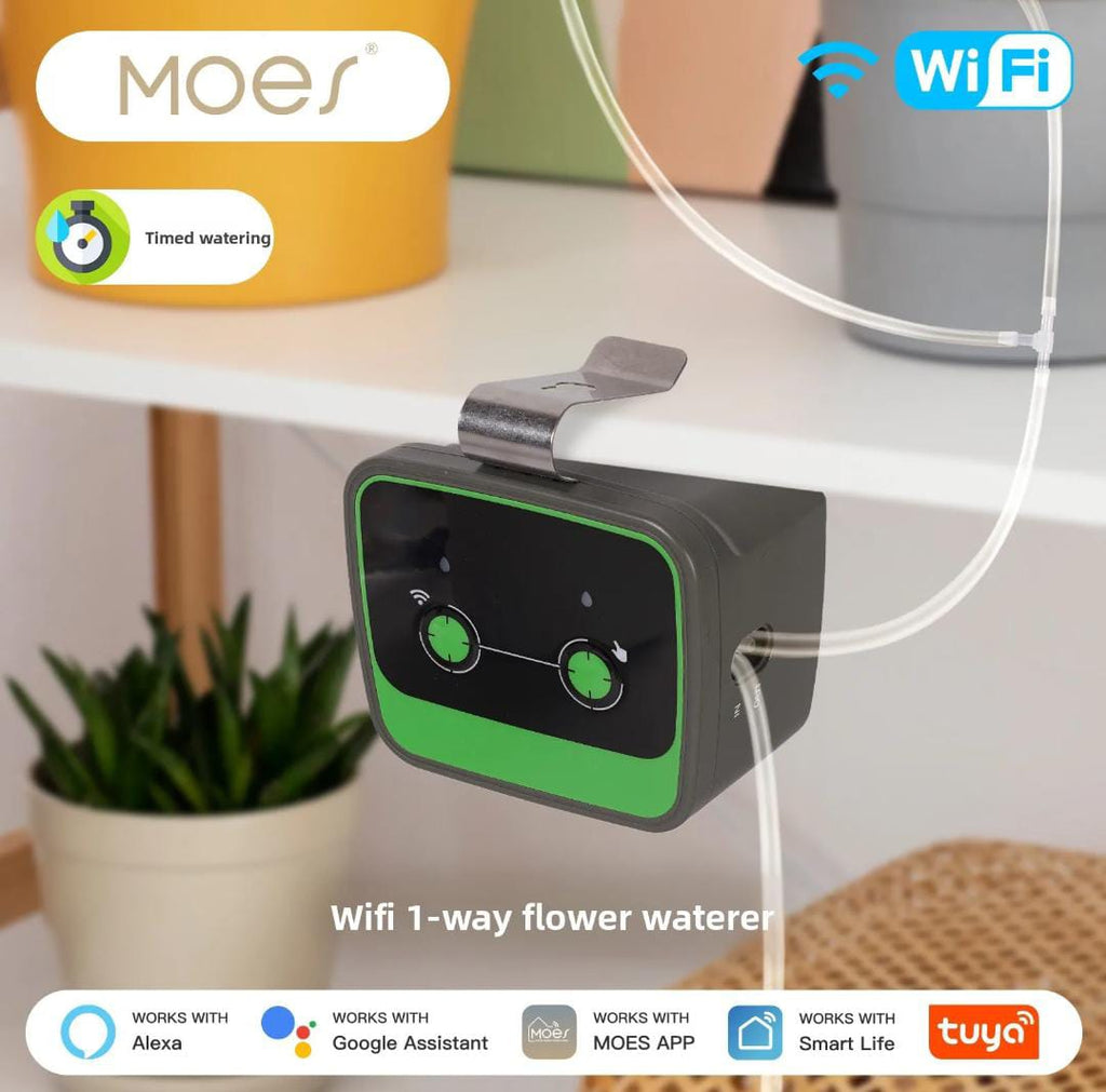 WiFi water timer for indoor plants