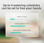 WiFi water timer for indoor plants