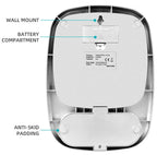 Kitchen scale digital battery operated stainless steel brushed 5kg
