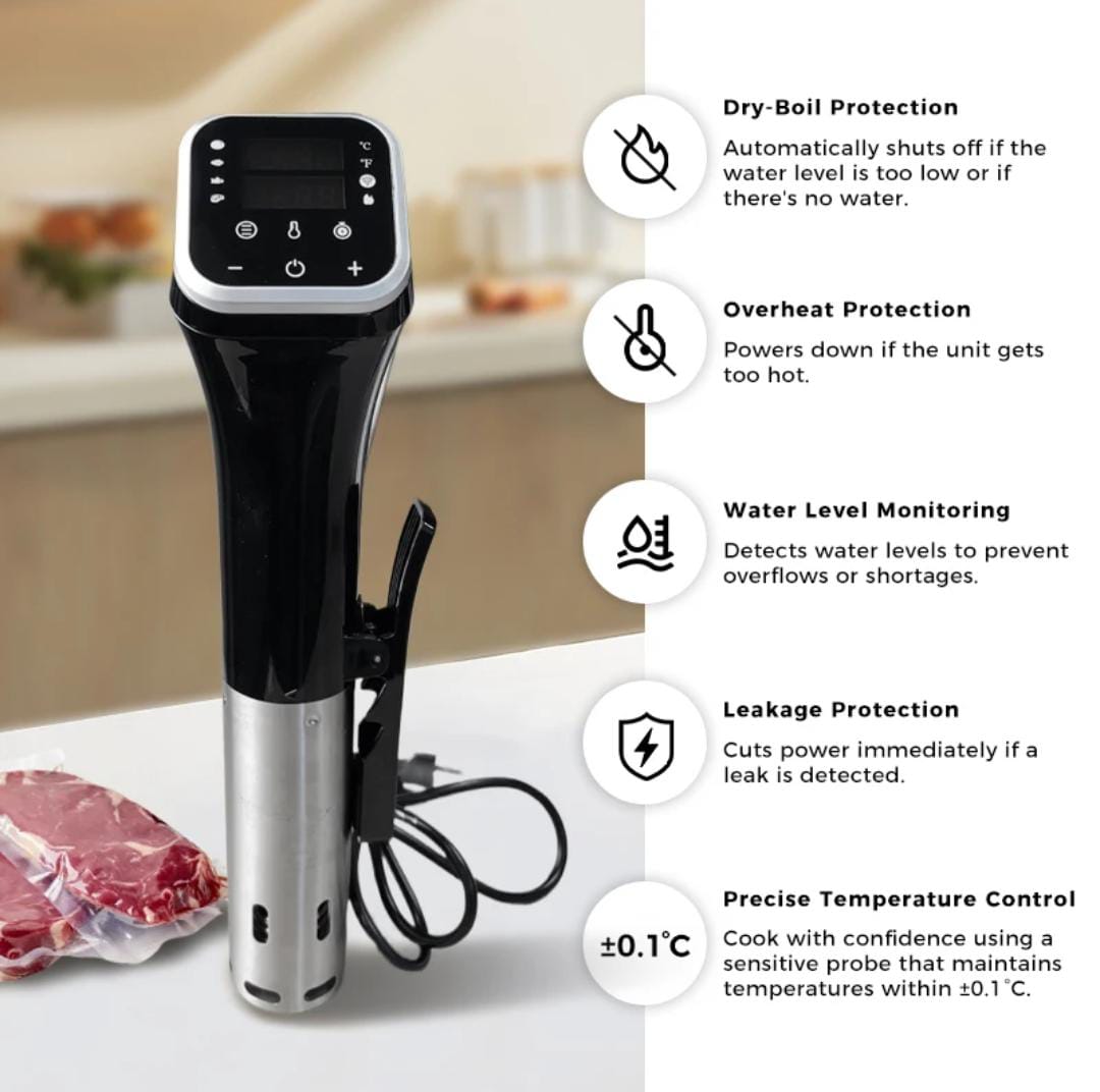 23L smart immersion circulator cooker Wi-Fi enabled