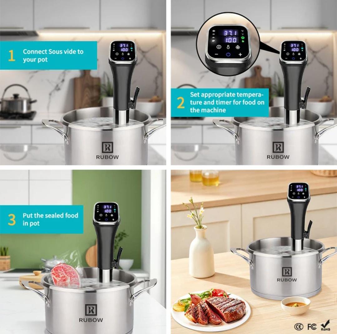 23L smart immersion circulator cooker Wi-Fi enabled