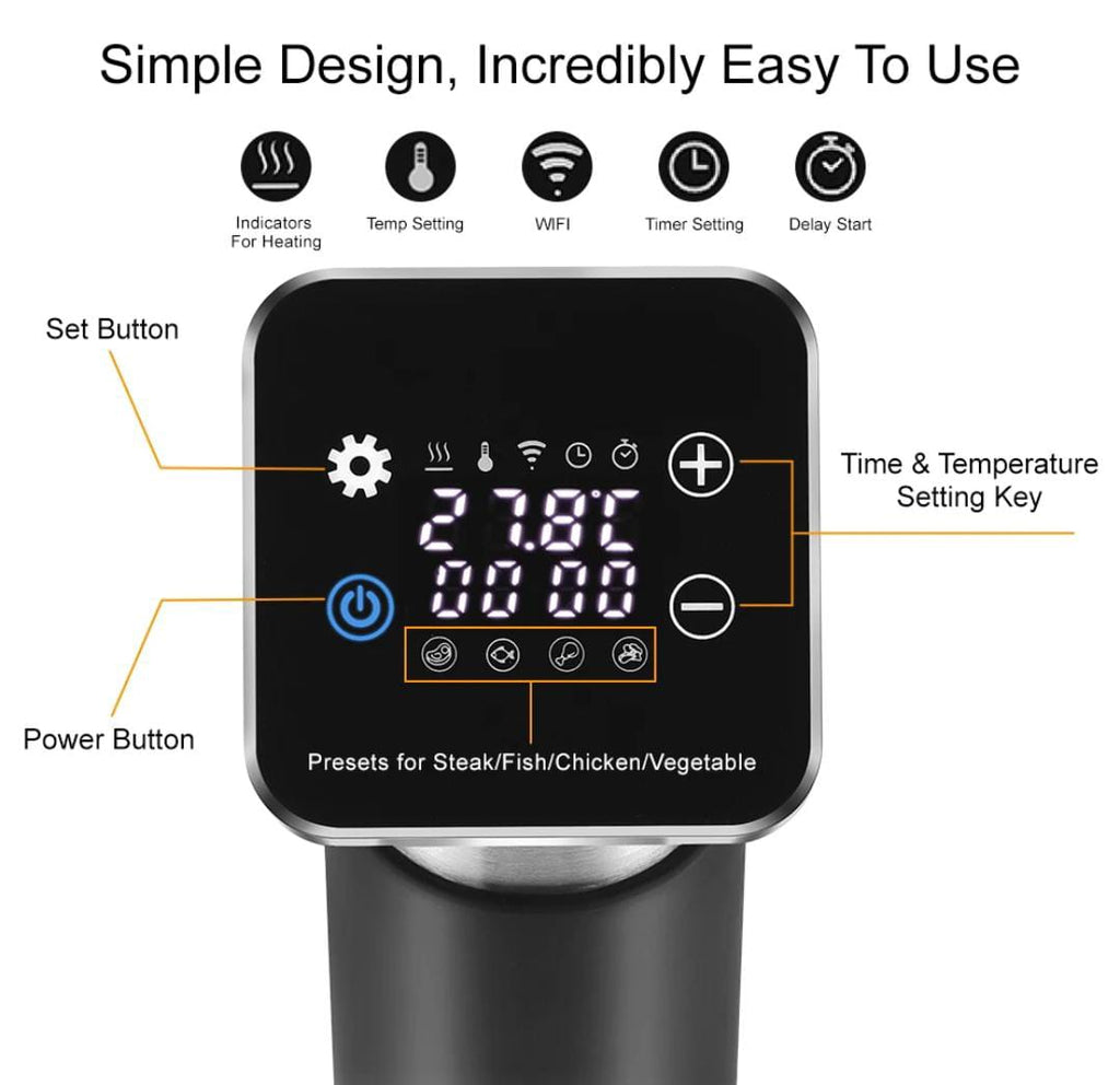 20L SOUS VIDE slow cooker Wi-Fi enabled