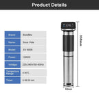 20L Sous Vide Slow Cooker – Wi-Fi Enabled