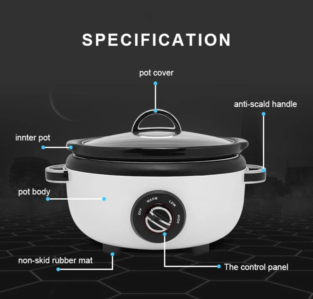 3.5L Innovation Design Slow Cooker