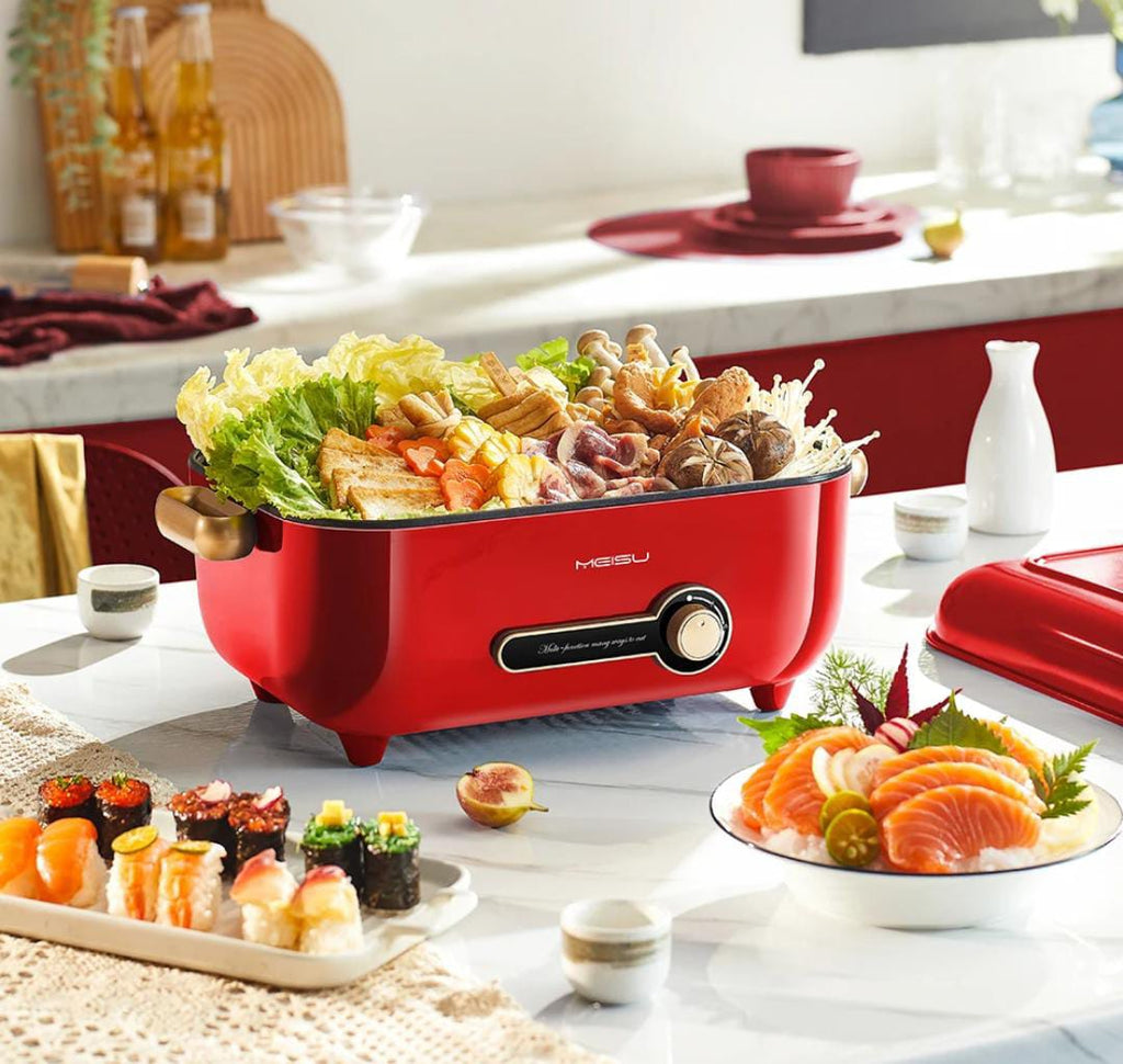 4L 1500w Slow Cooker Square Pot