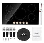 9200W Smart 5 Burner Ceramic Countertop Electric Stove